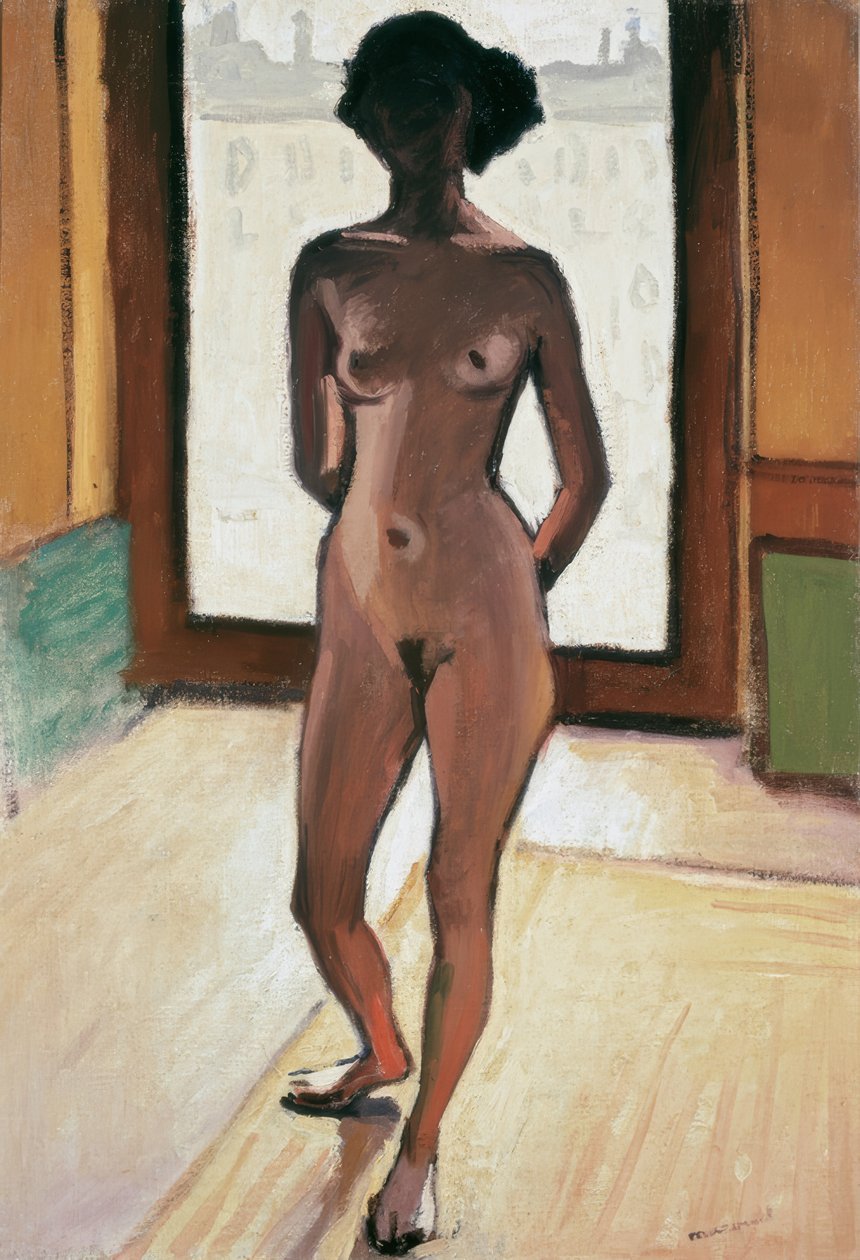 Nahá proti světlu od Albert Marquet