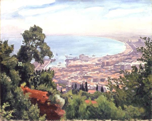 Alžírský záliv od Albert Marquet