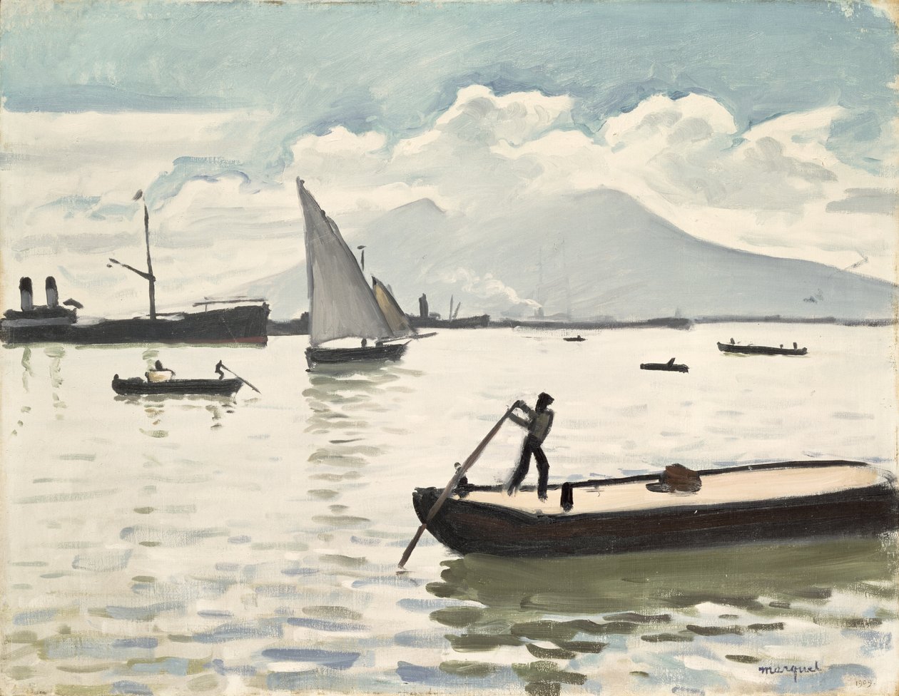 Neapolský záliv od Albert Marquet