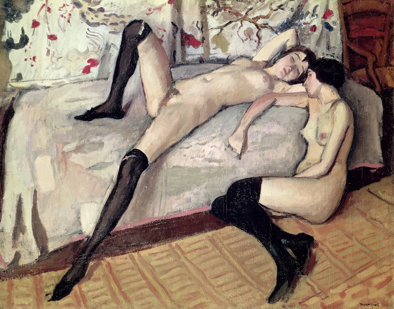 Dvě nahé přítelkyně. od Albert Marquet
