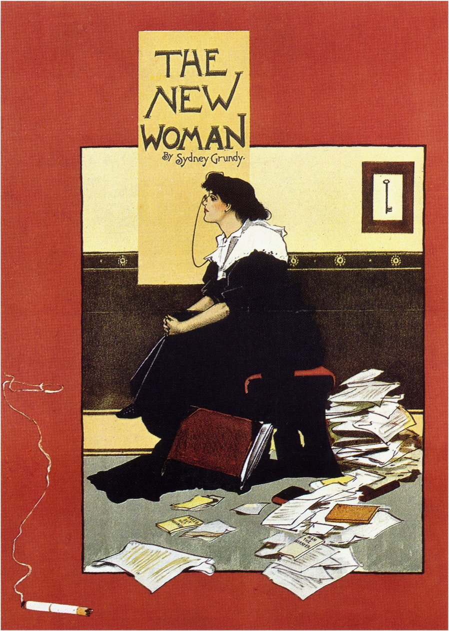 Nová žena, 1895 od Albert Morrow