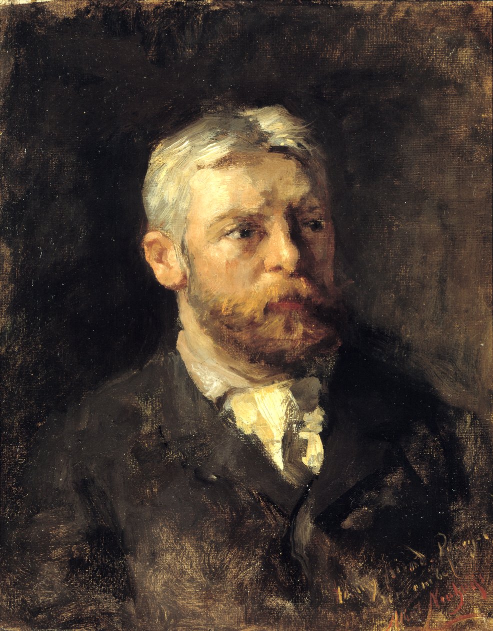 Henry Ward Ranger, ca. 1890. od Albert Neuhuys