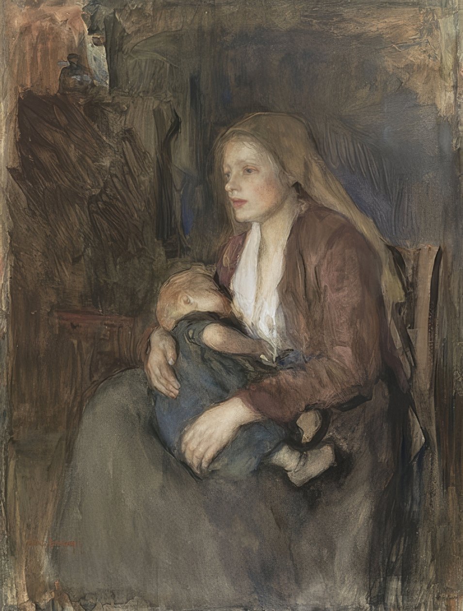 Severská Madonna od Albert Neuhuys