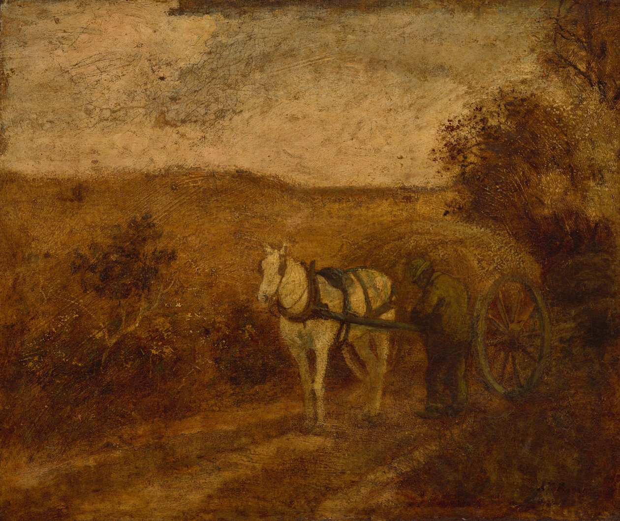 Spravování postroje od Albert Pinkham Ryder