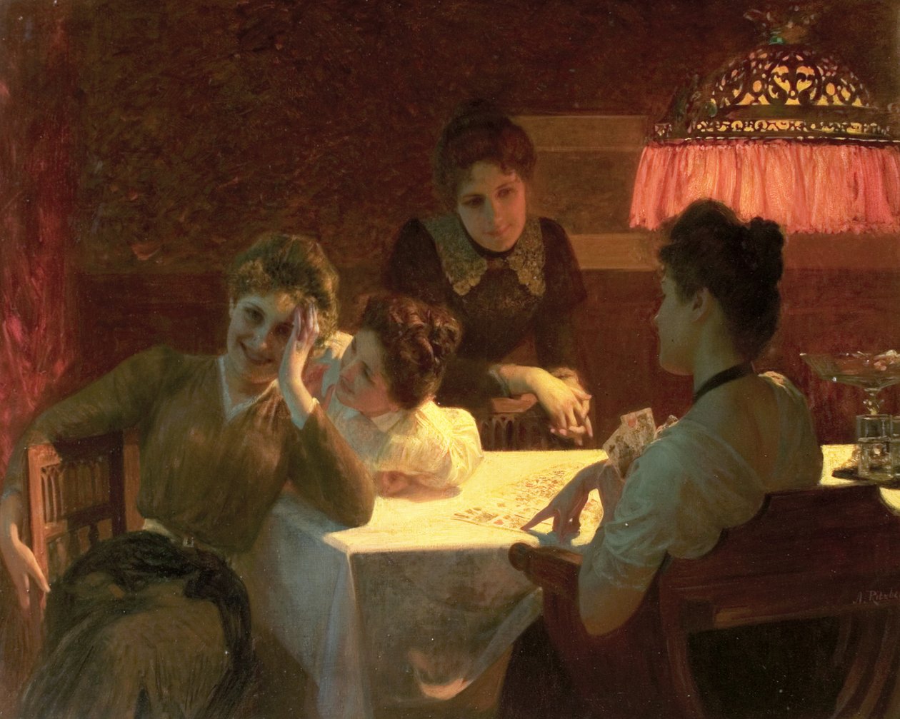 Miluje Oracle, kolem roku 1900 od Albert Ritzberger