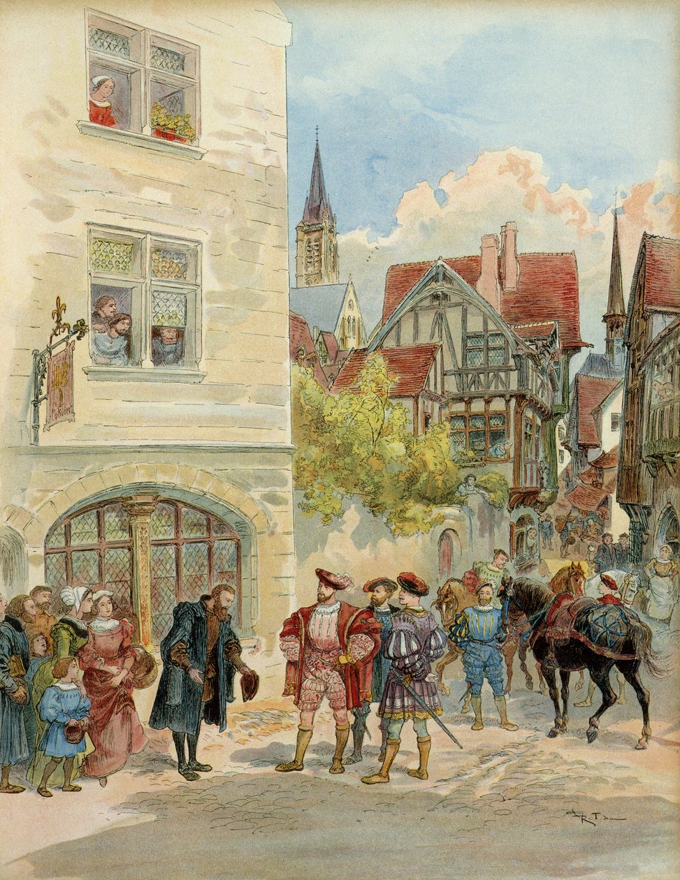 Francois 1 od Albert Robida