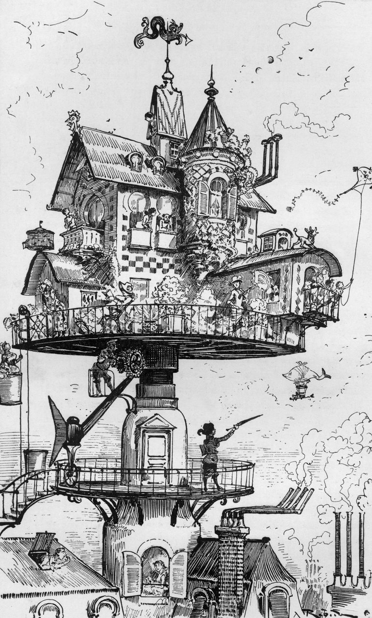 Habitat budoucnosti od Albert Robida