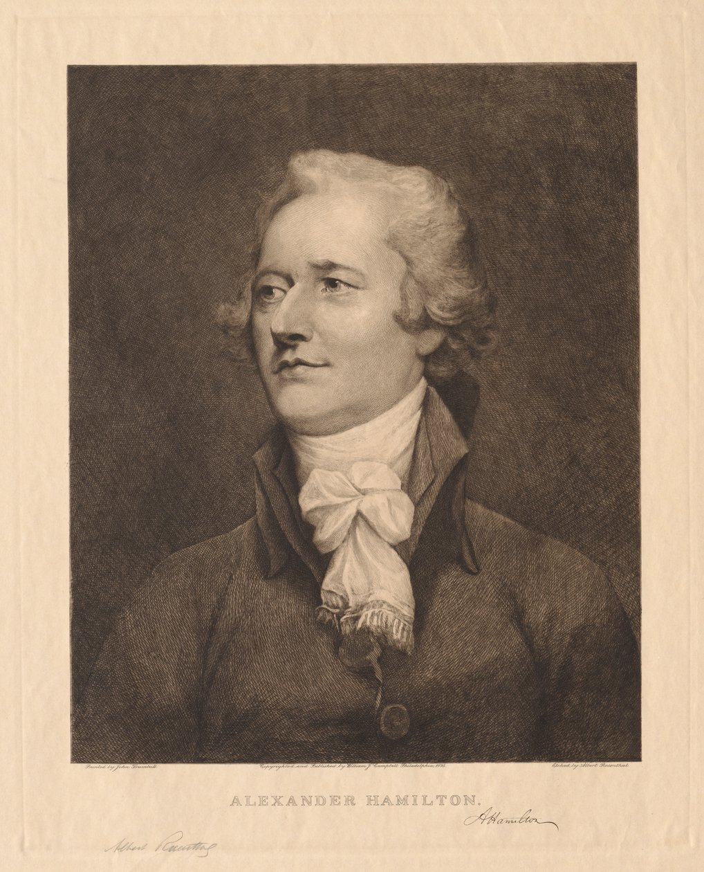 Alexander Hamilton, 1895. od Albert Rosenthal