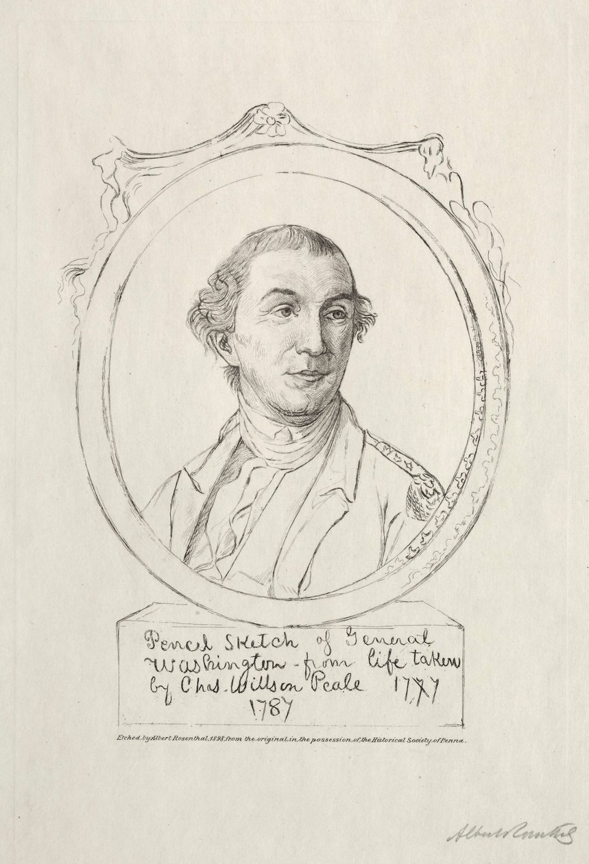 George Washington, 1898. od Albert Rosenthal