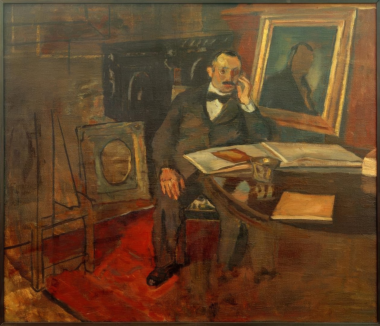 Portrét Ludwiga Löba Pragera od Albert Weisgerber