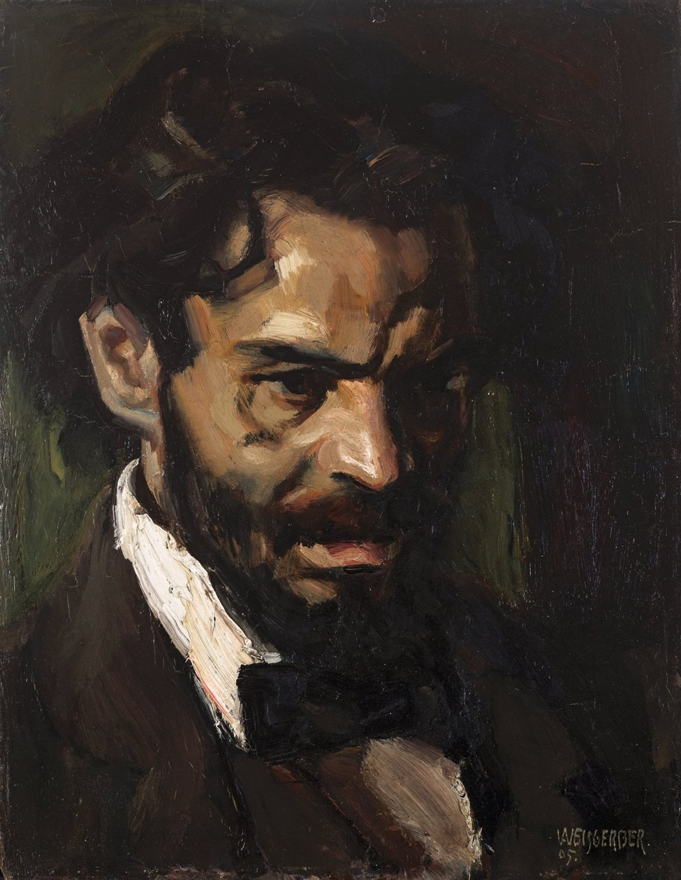 Básník Ludwig Scharf od Albert Weisgerber