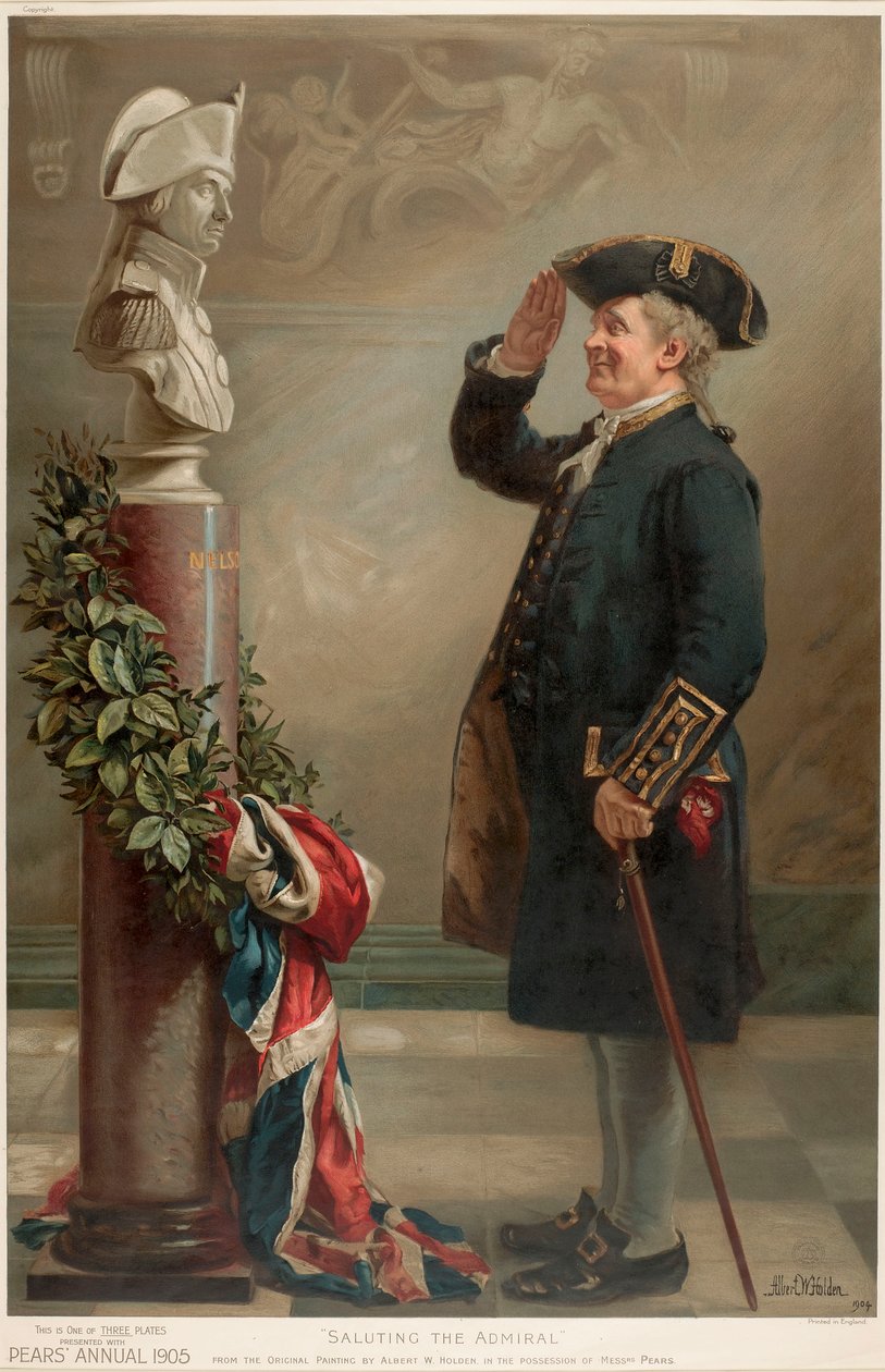 "Pozdrav admirálovi od Albert William (after) Holden