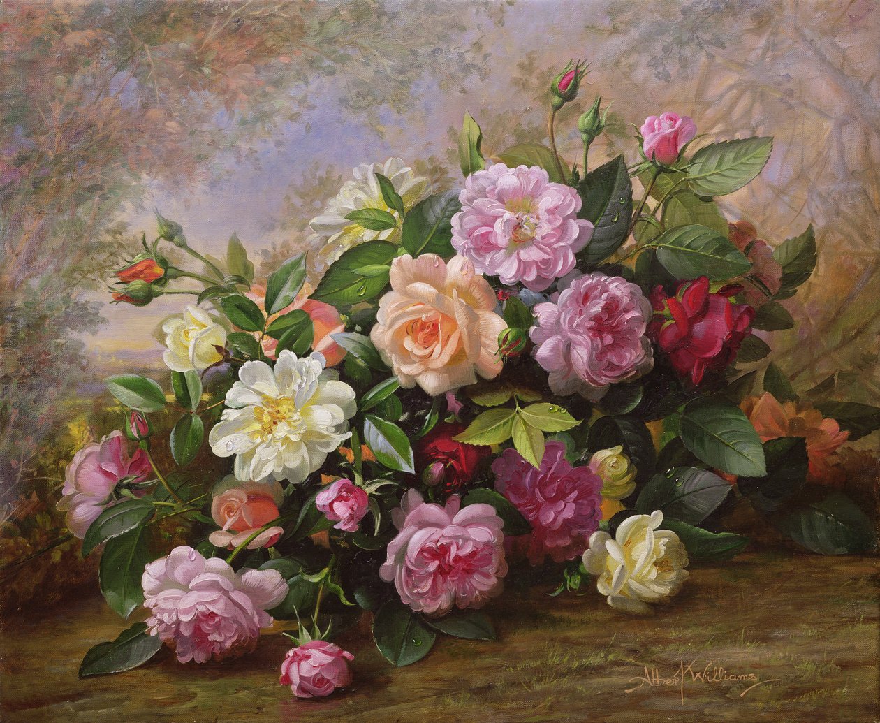 AB/284/2 Fantasy of Roses od Albert Williams