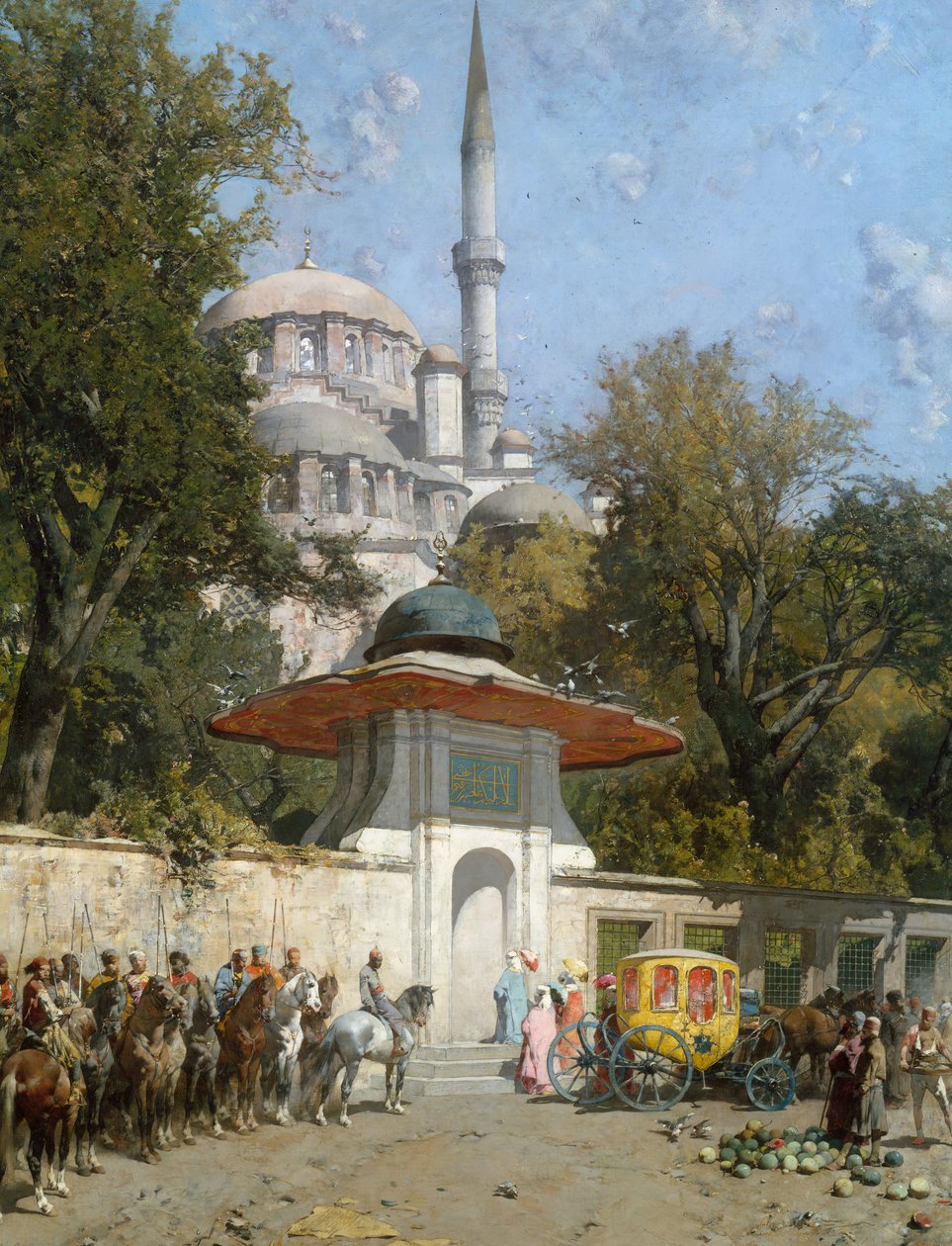 Mešita, 1872. od Alberto Pasini