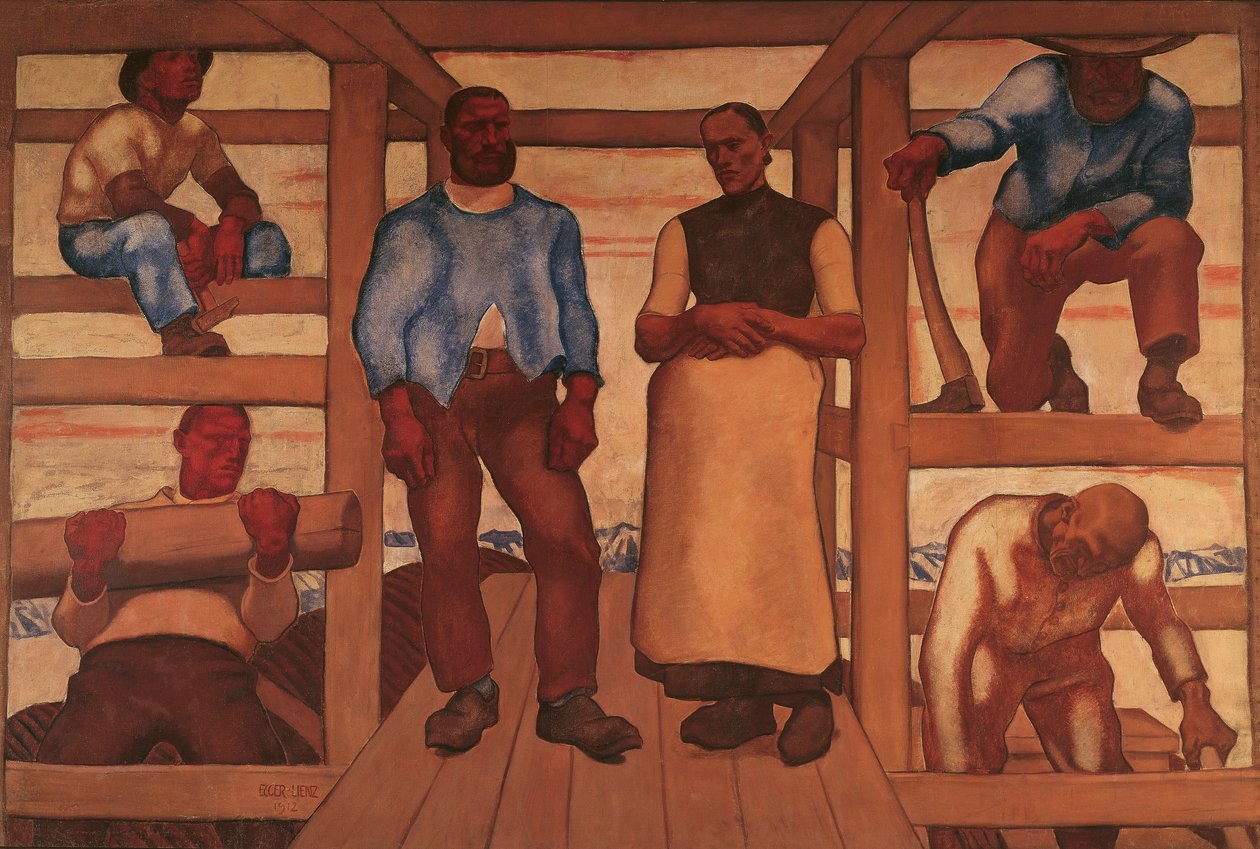 Žití od Albin Egger Lienz