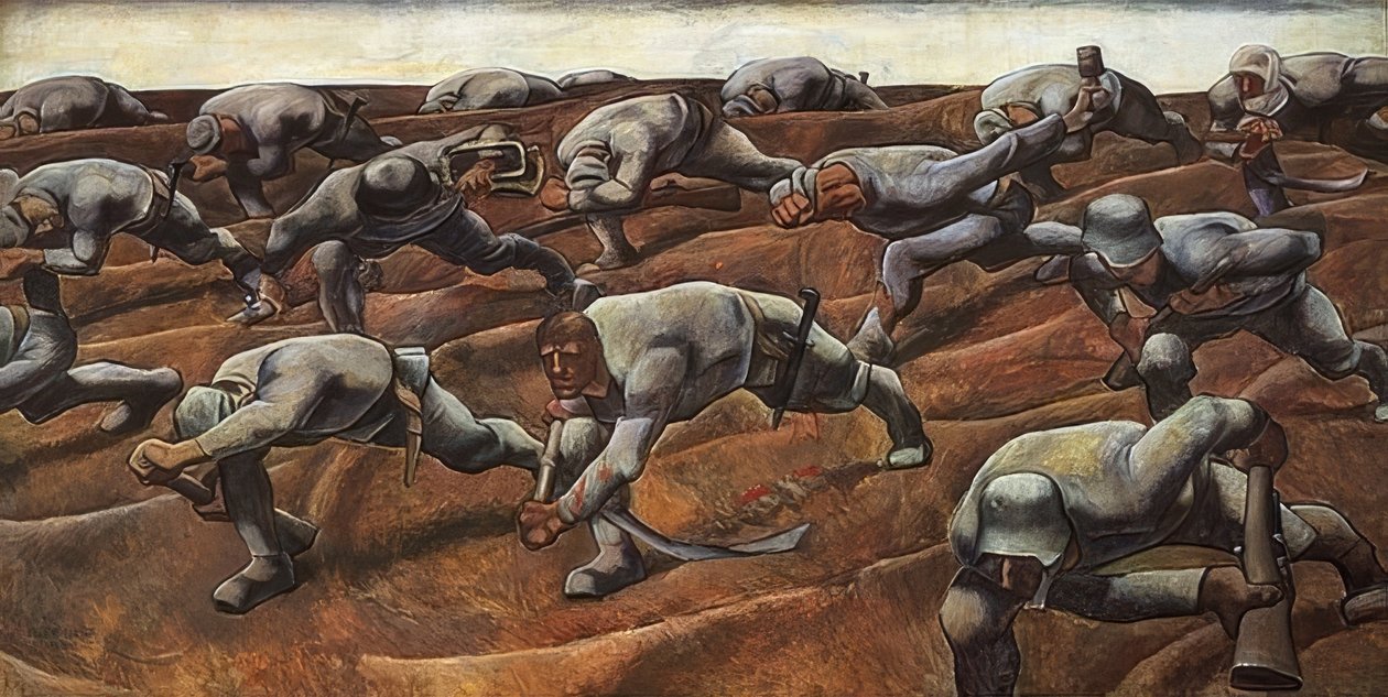 Ten bezejmenný. 1916 od Albin Egger Lienz