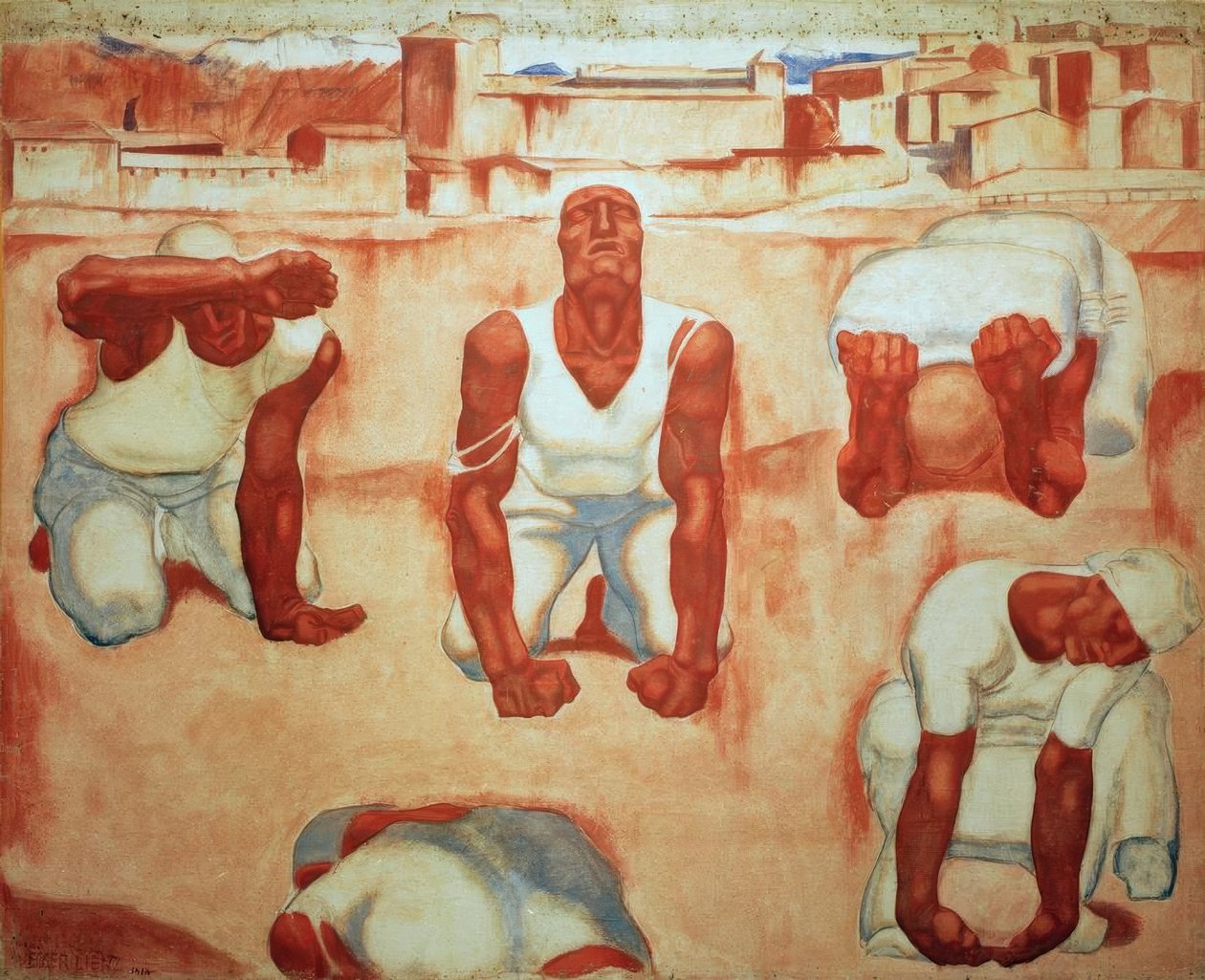 Člověk od Albin Egger Lienz