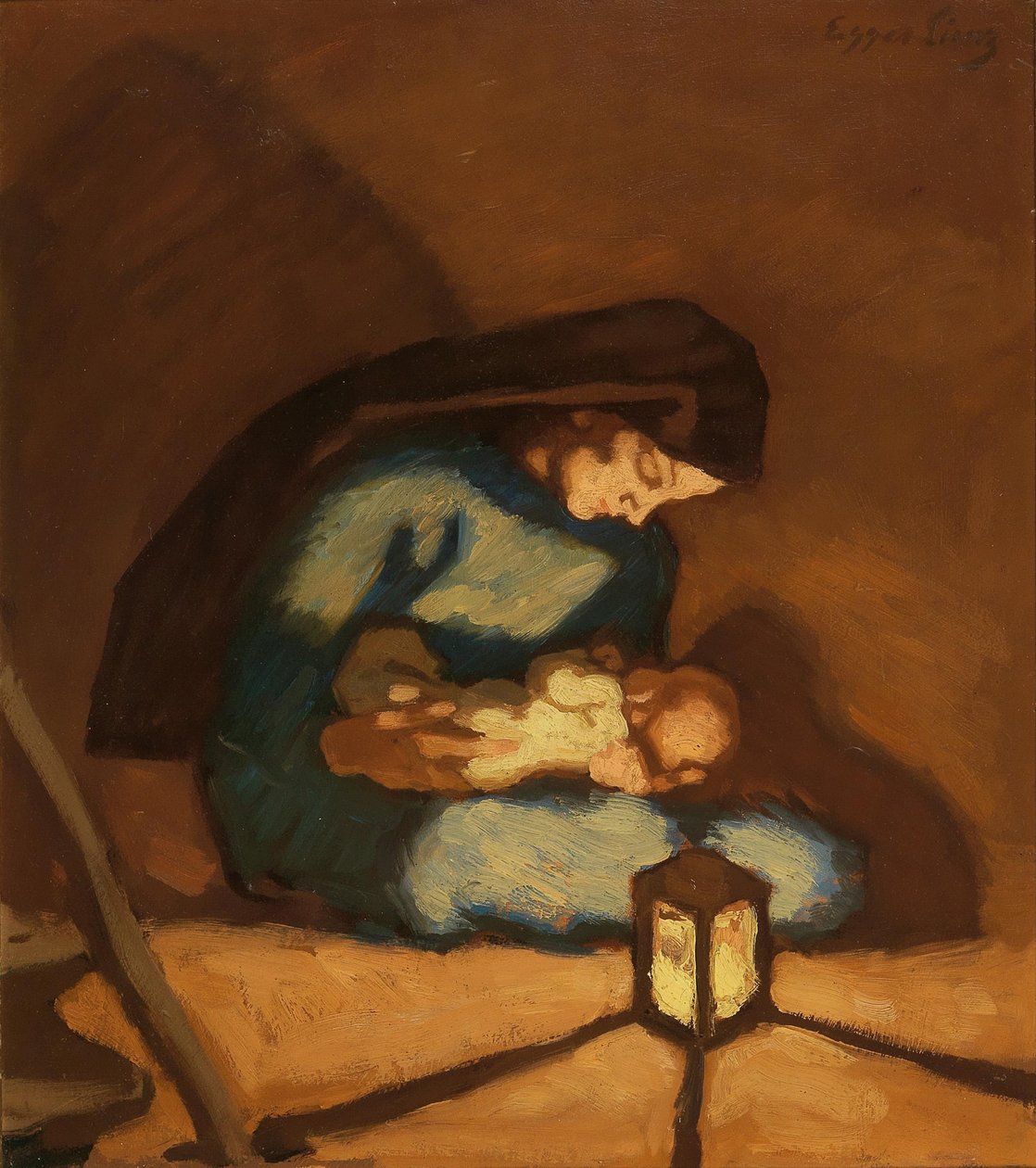 Madonna, c. 1922. od Albin Egger Lienz