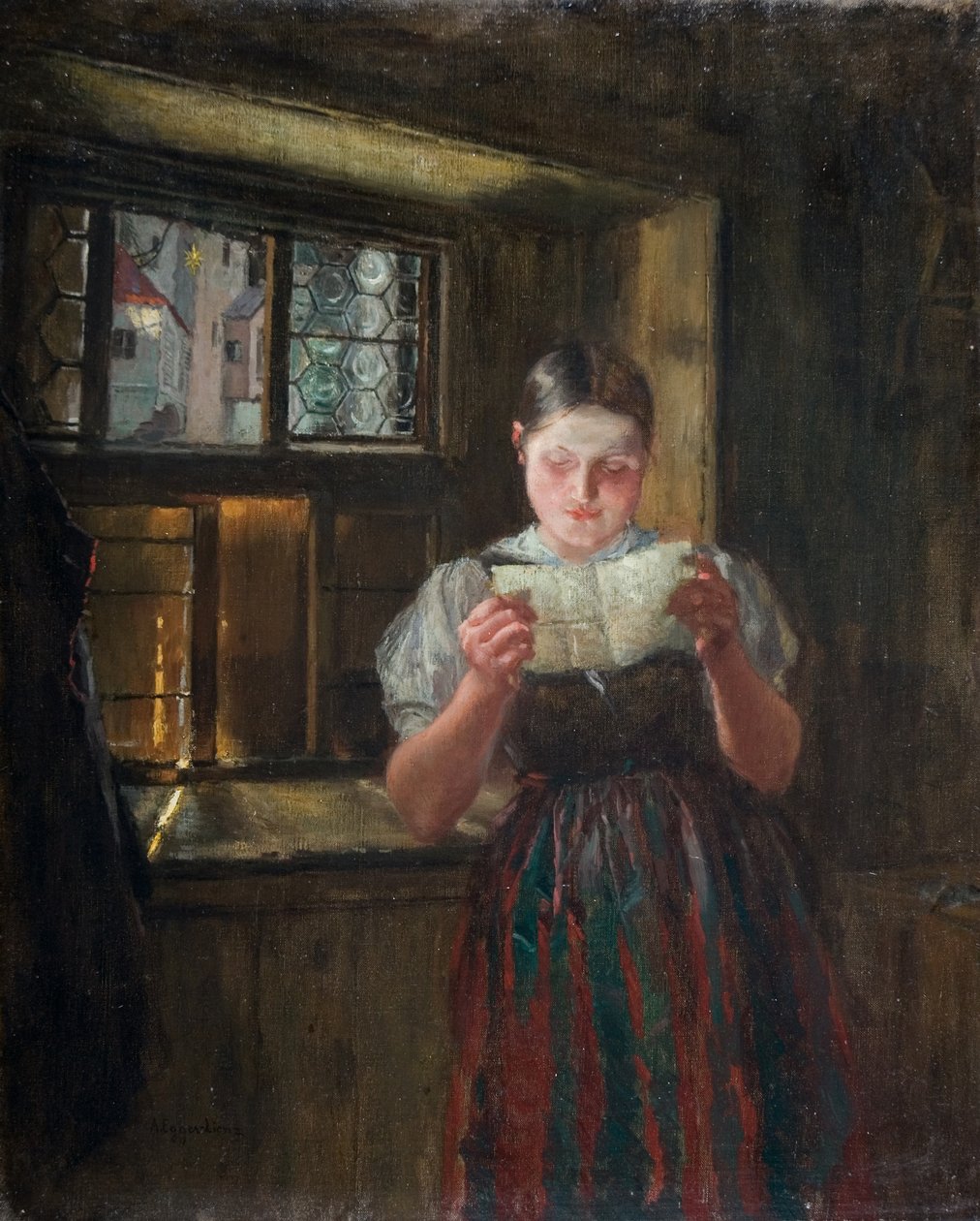 Jím od Albin Egger Lienz