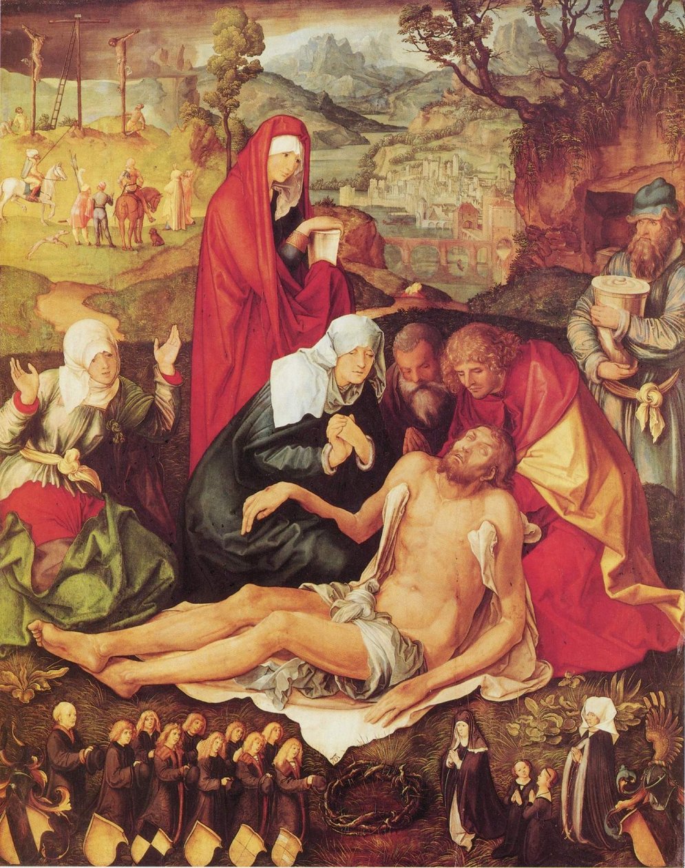 Oplakávání Krista od Albrecht Dürer