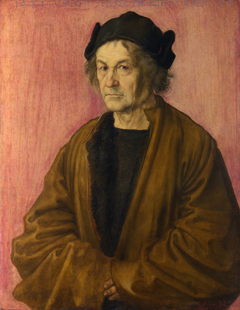 Otec Albrechta Durera, 1497 (panel) od Albrecht Dürer