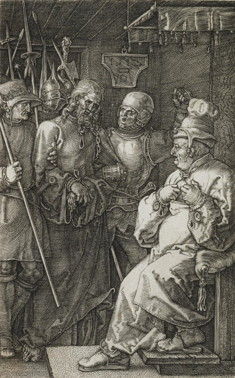 Kristus před Kaifášem od Albrecht Dürer