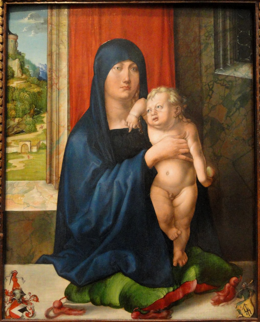 Madonna a dítě od Albrecht Dürer
