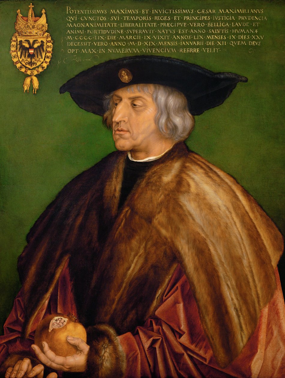 Maxmilián I., císař Svaté říše římské od Albrecht Dürer