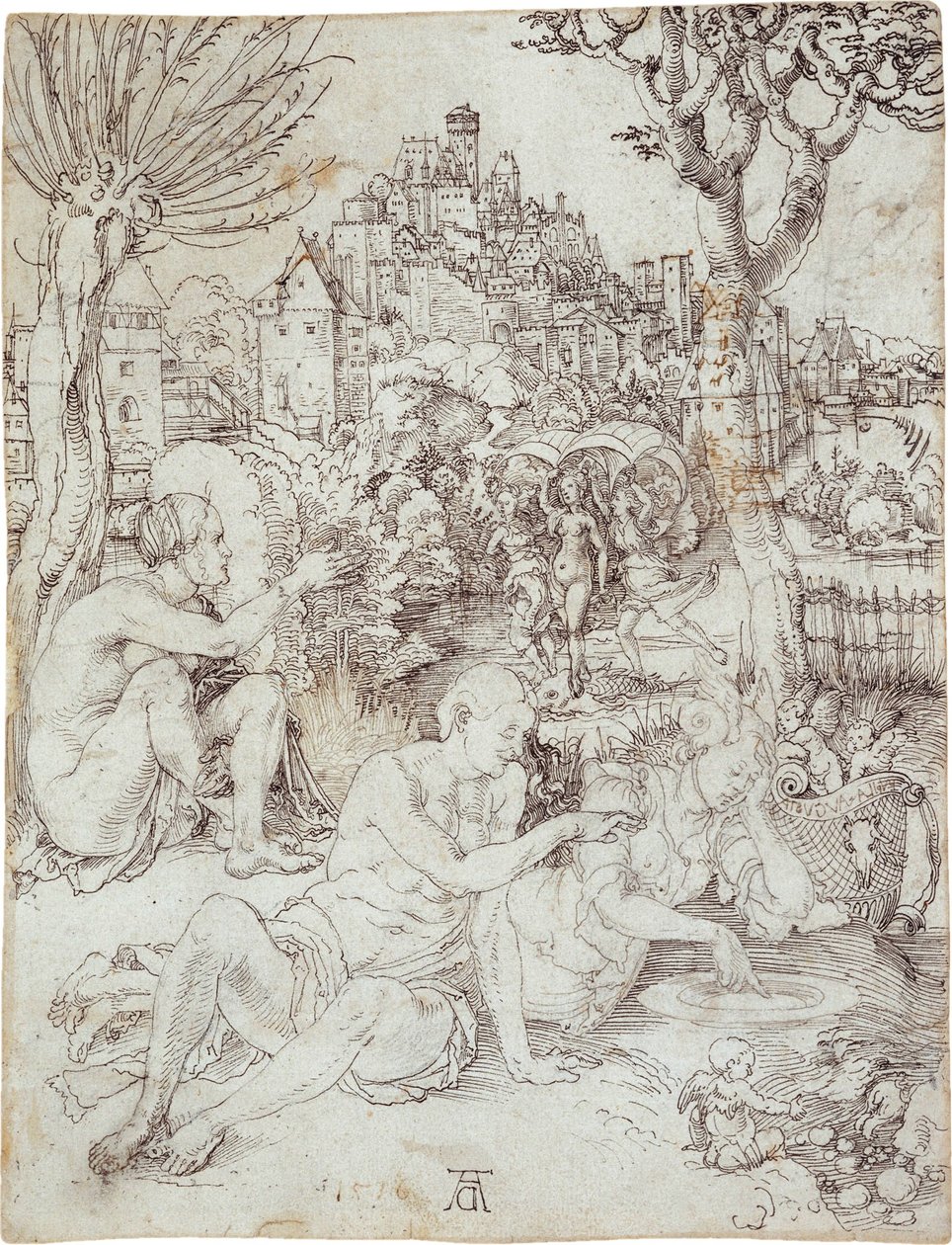 Augusta pupila od Albrecht Dürer
