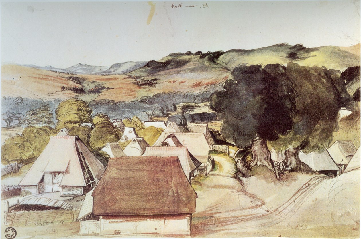 Pohled na Kalchreuth od Albrecht Dürer
