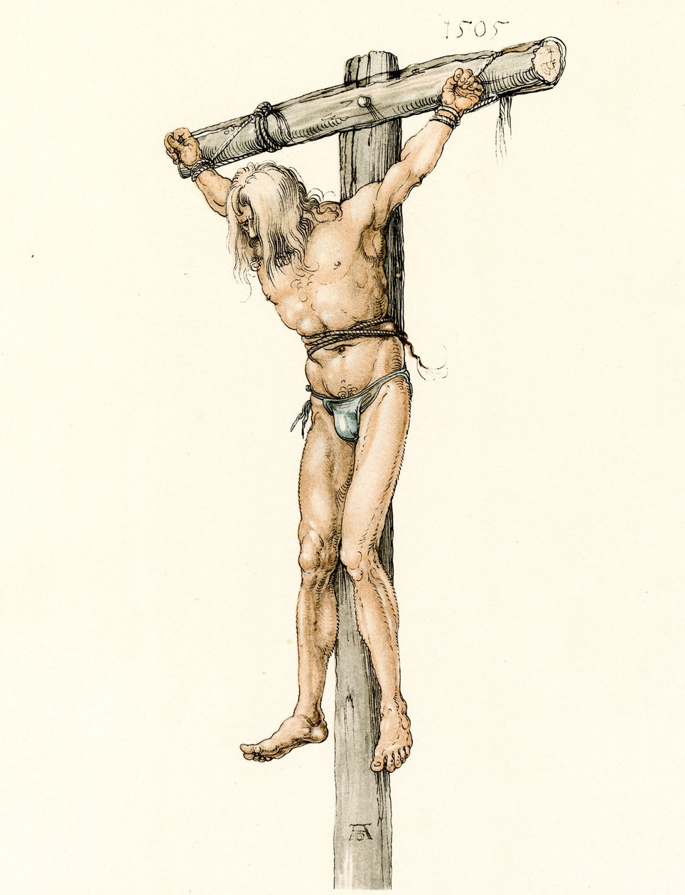 Studie na zloděje vlevo od Albrecht Dürer