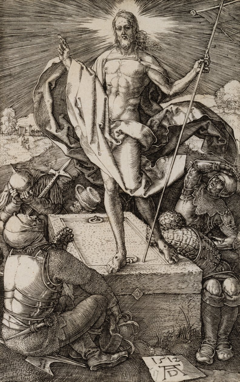 Vzkříšení z umučení, 1512 od Albrecht Dürer