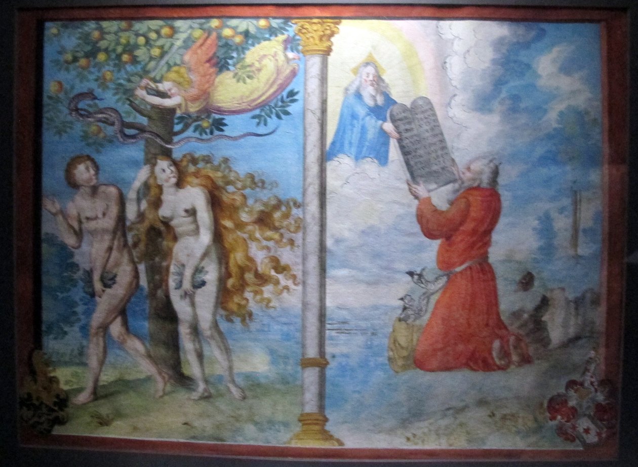 kopie ztraceného hrůzného tance od m. Manuela z dominikánského hřbitova v Bernu (1512-20) od Albrecht Kauw