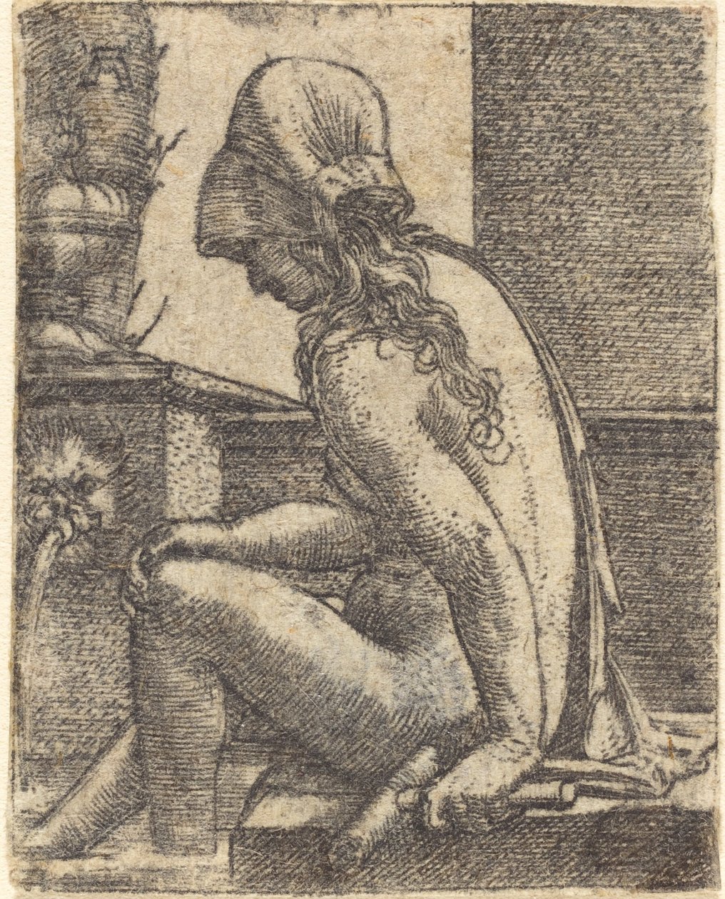 Koupání žena od Albrecht Altdorfer