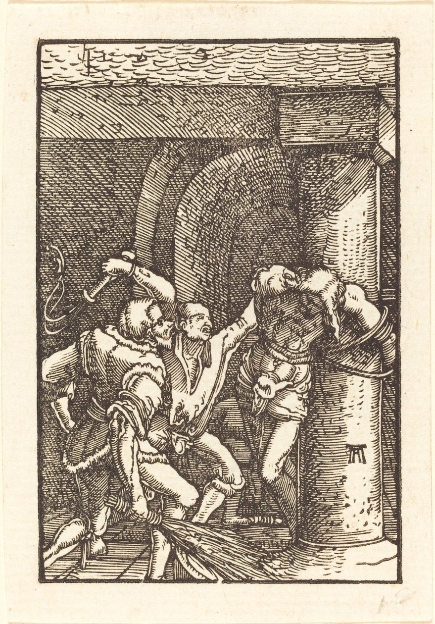 Kristus zbičován od Albrecht Altdorfer
