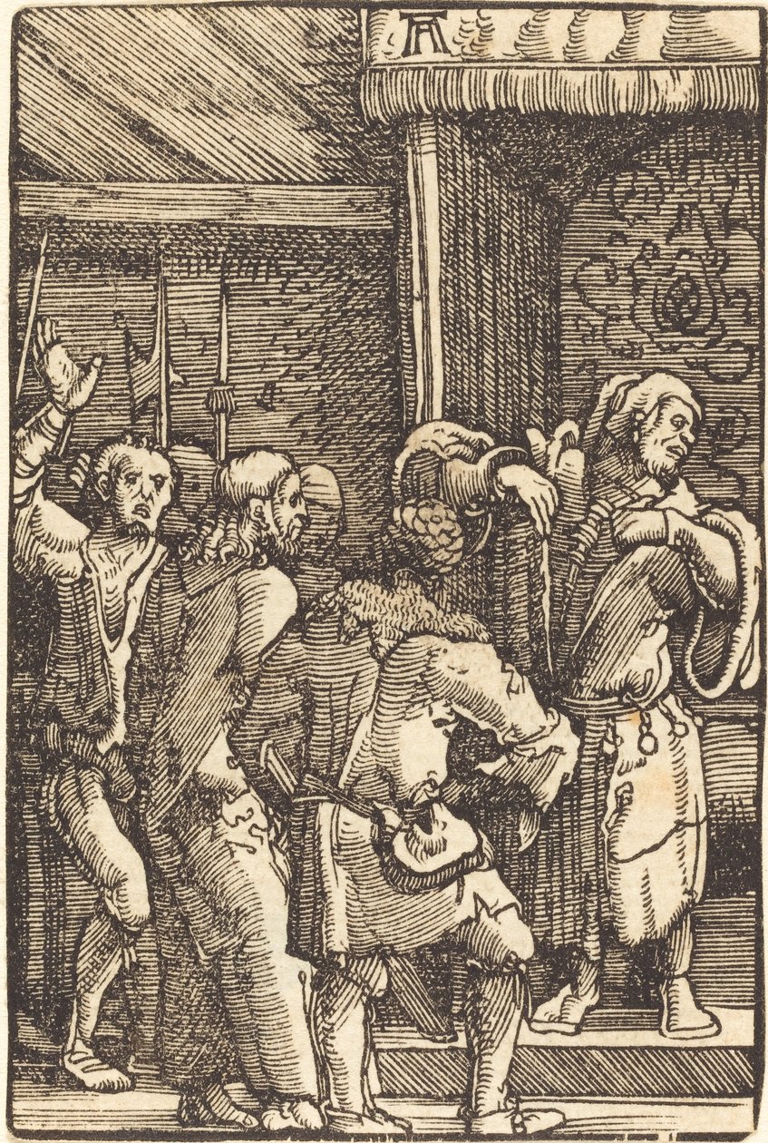 Kristus před Kaifášem od Albrecht Altdorfer