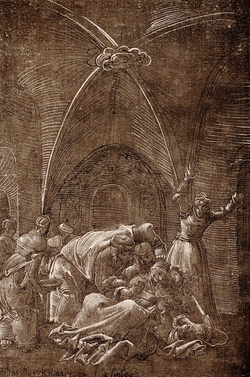 Smrt Lukrécie od Albrecht Altdorfer