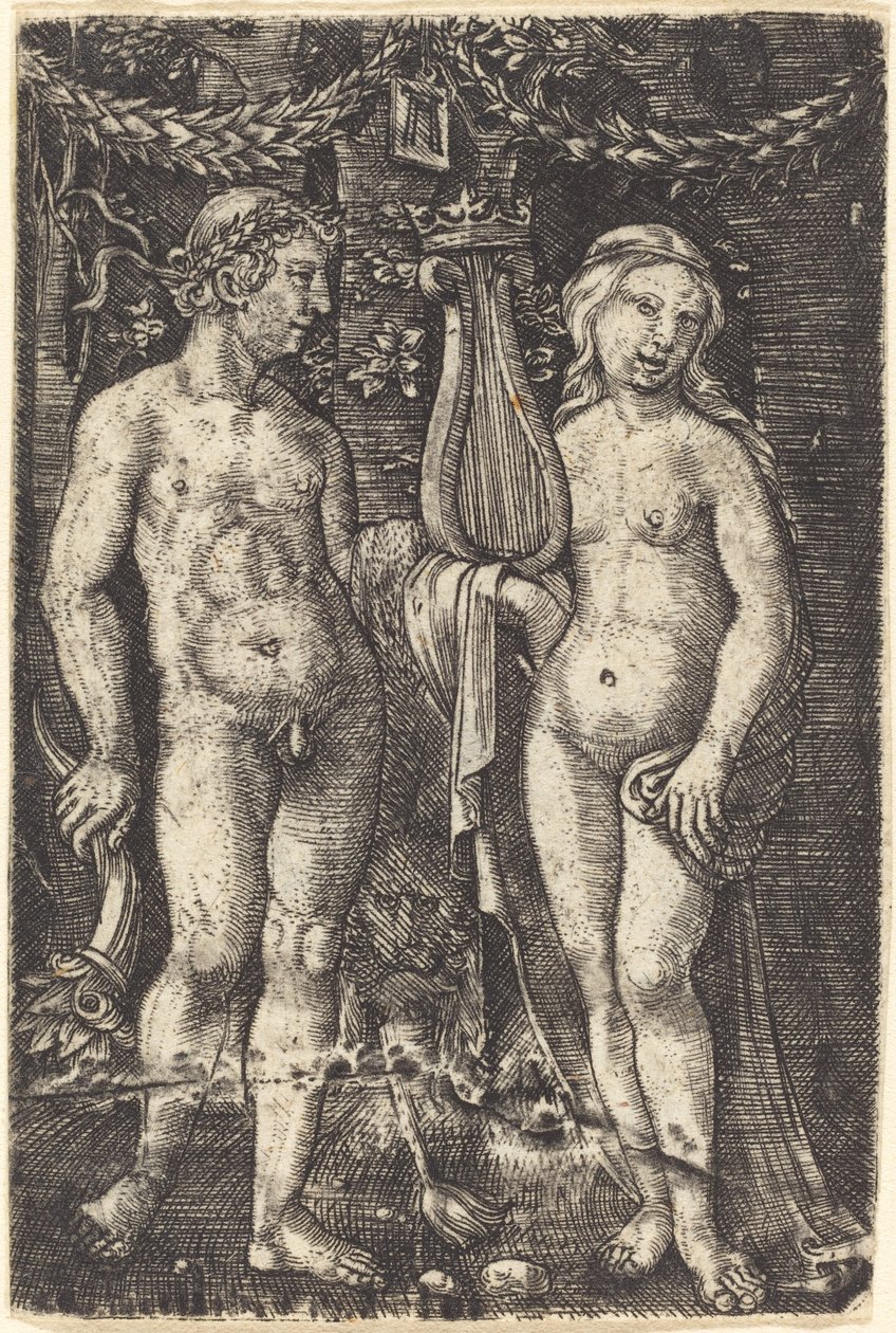 Herkules a múza od Albrecht Altdorfer