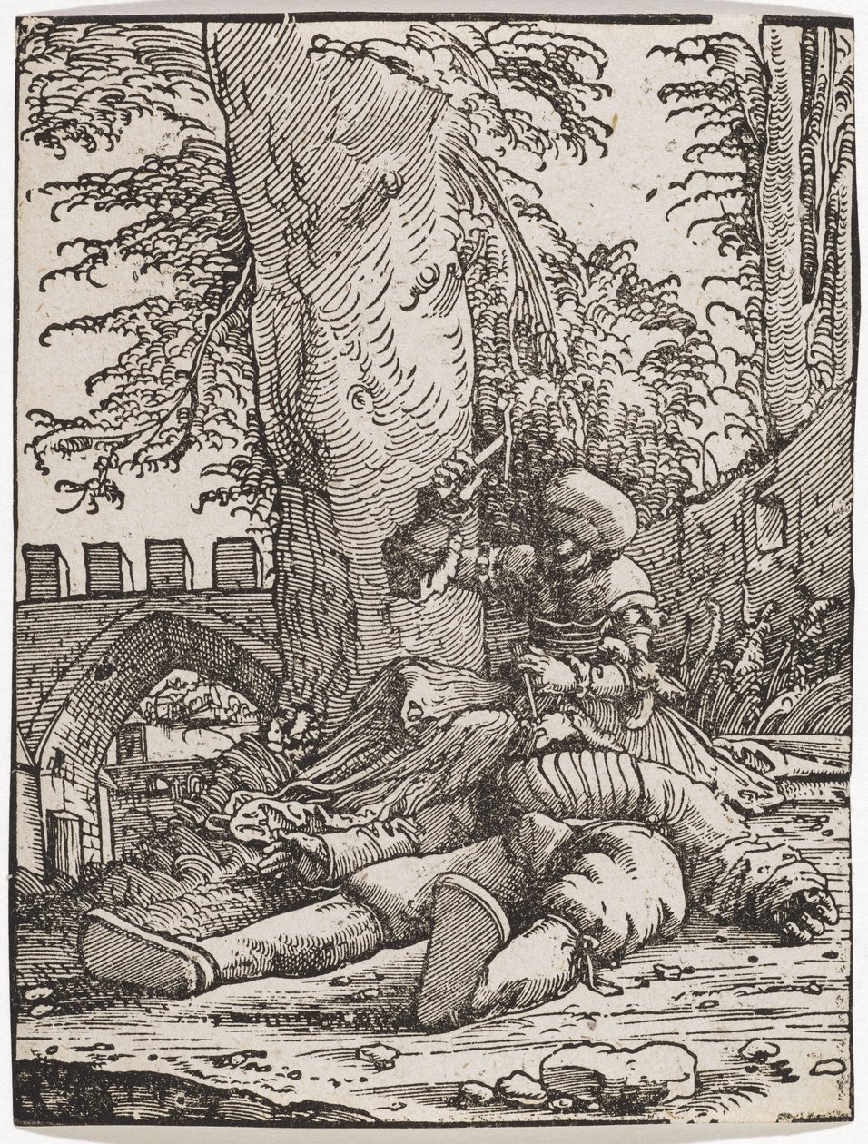 Jael zabije Siseru, c. 1523. od Albrecht Altdorfer
