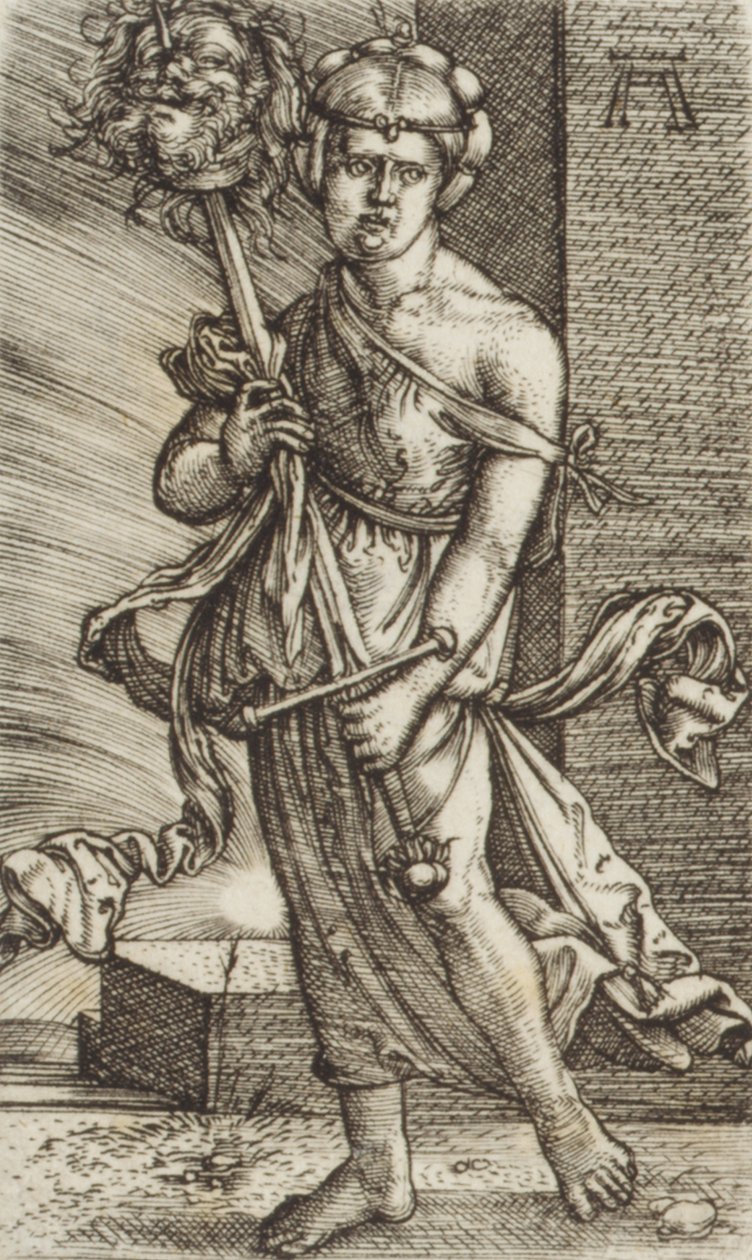Judith s hlavou Holofernes,.n.d. od Albrecht Altdorfer