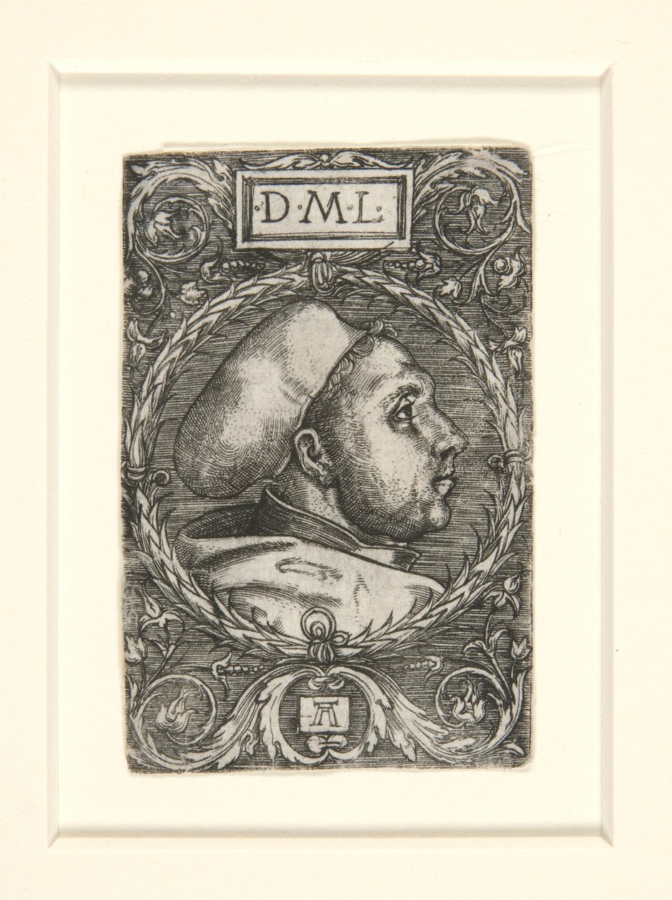 Martin Luther, 1521 od Albrecht Altdorfer