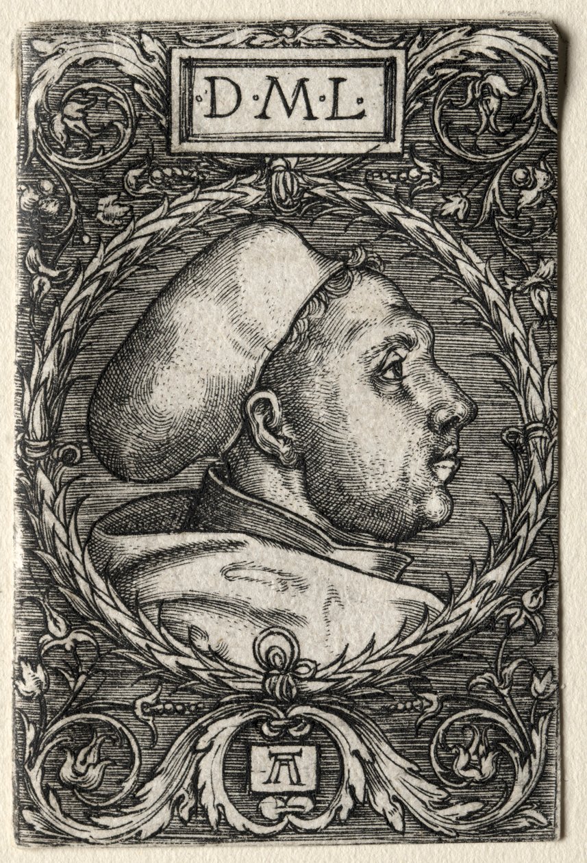 Martin Luther, ca. 1525. od Albrecht Altdorfer