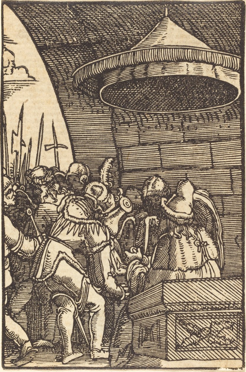 Pilát si myje ruce od Albrecht Altdorfer