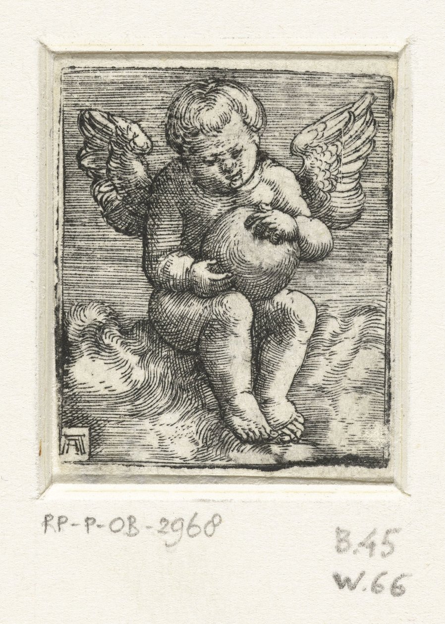 Putto s míčem od Albrecht Altdorfer