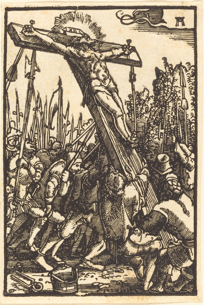 Vzkříšení kříže od Albrecht Altdorfer