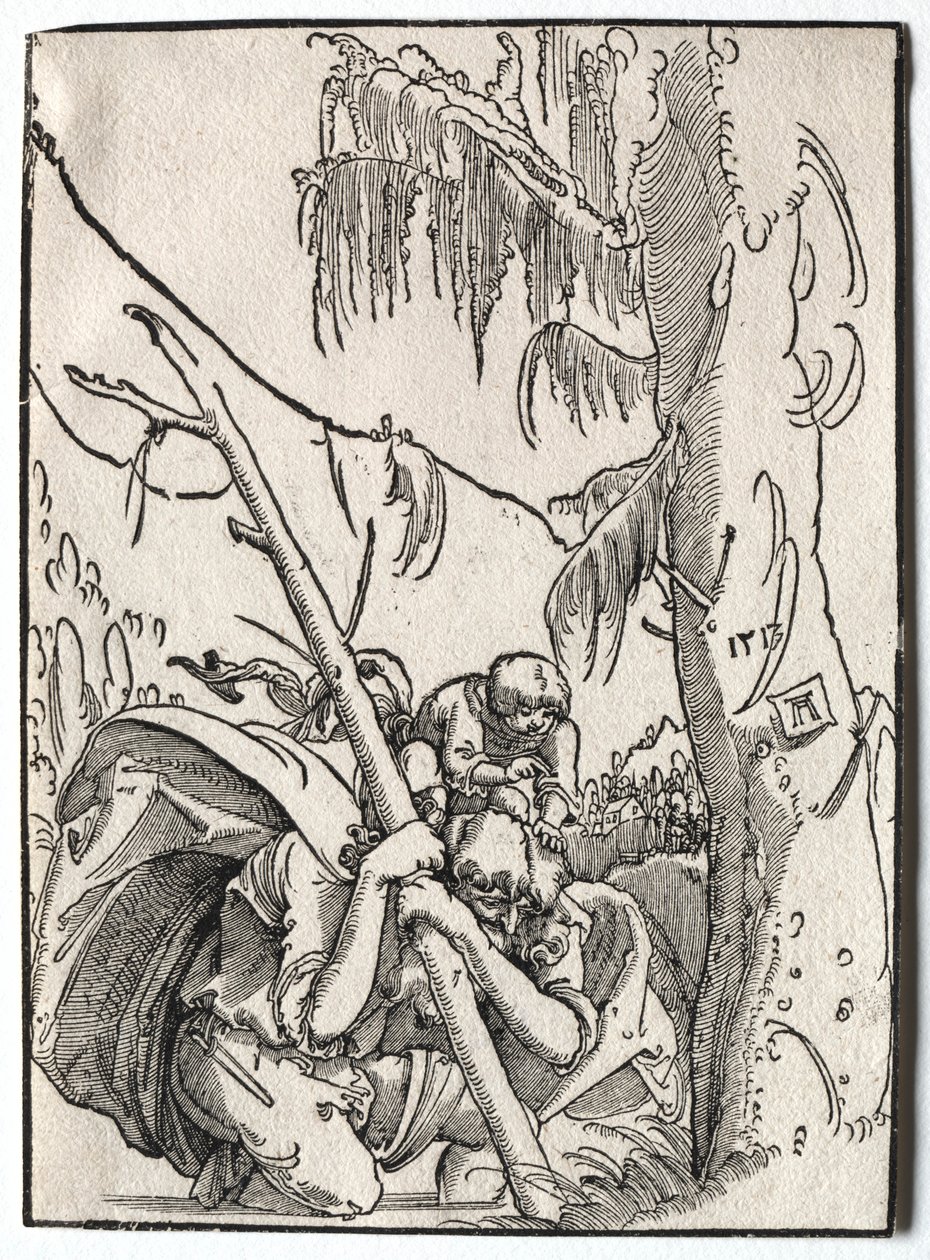 Svatý Kryštof, 1513. od Albrecht Altdorfer
