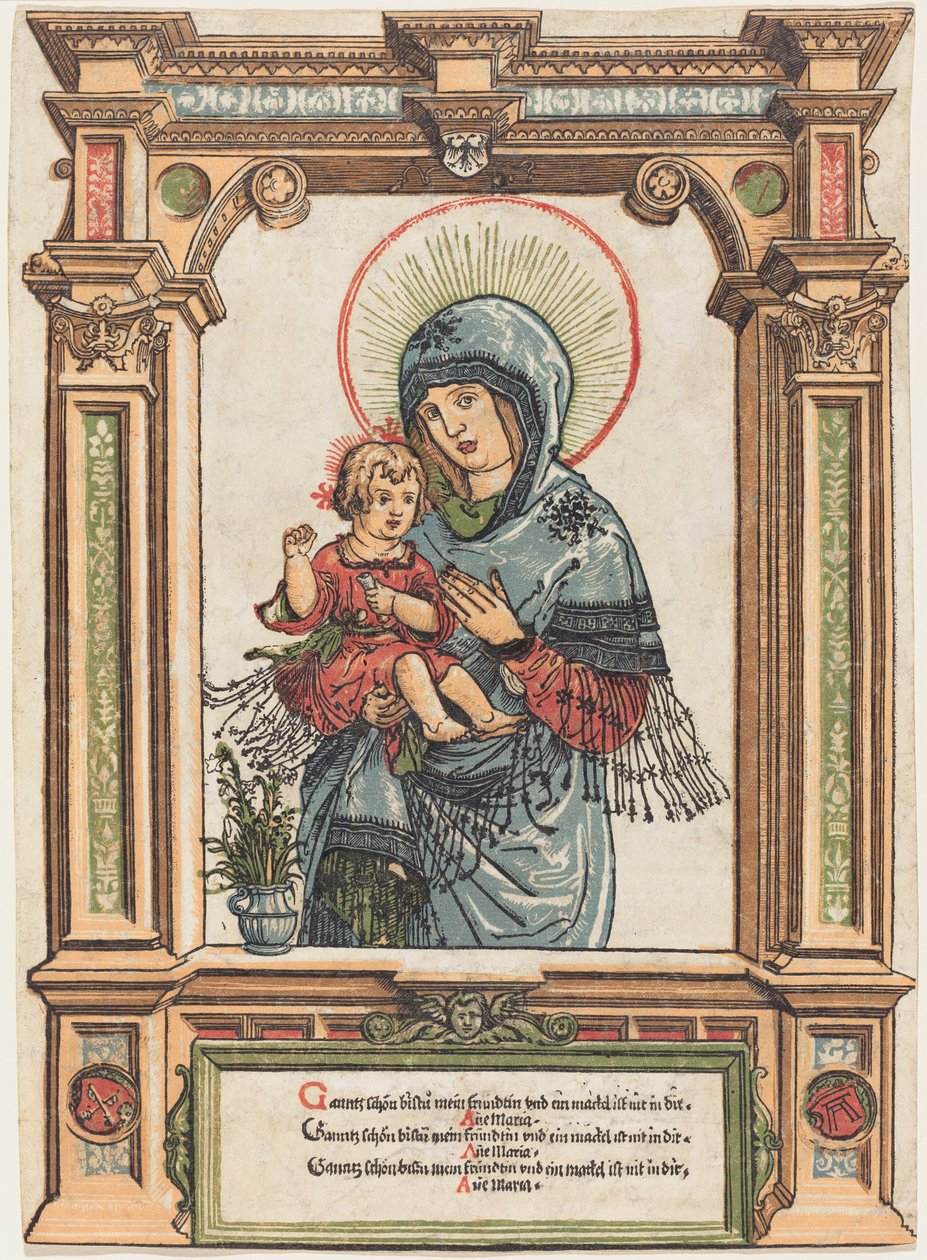 Krásná panna z Řezna od Albrecht Altdorfer