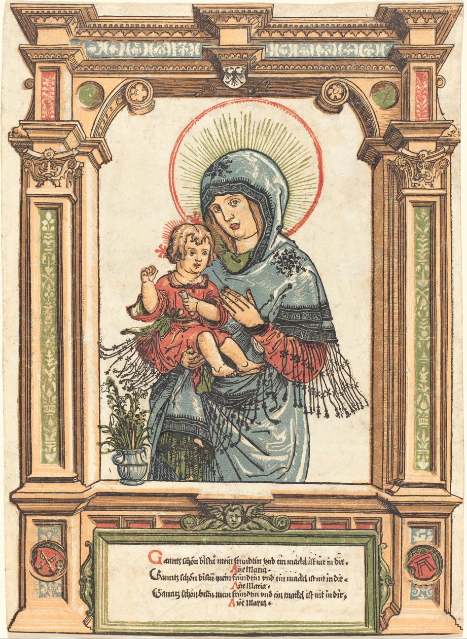 Krásná panna z Řezna od Albrecht Altdorfer