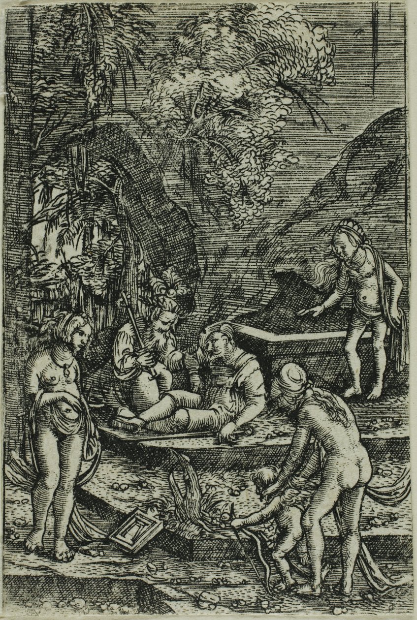 Sen o Paříži od Albrecht Altdorfer