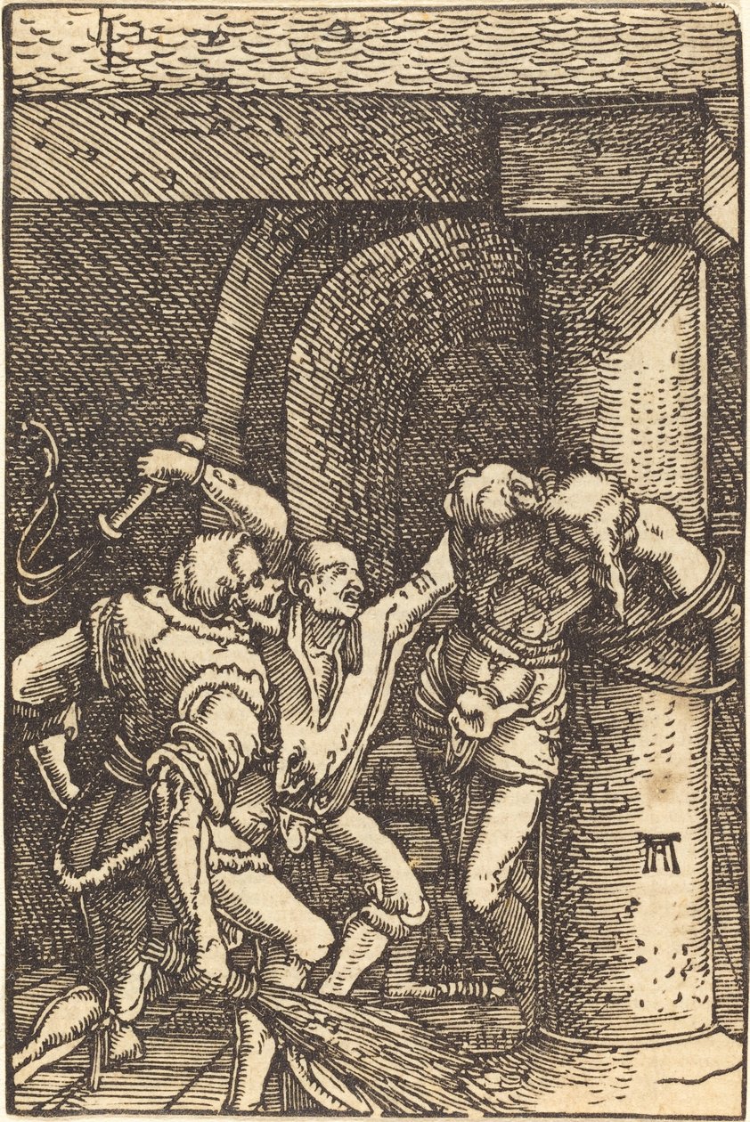 Bičování Krista od Albrecht Altdorfer